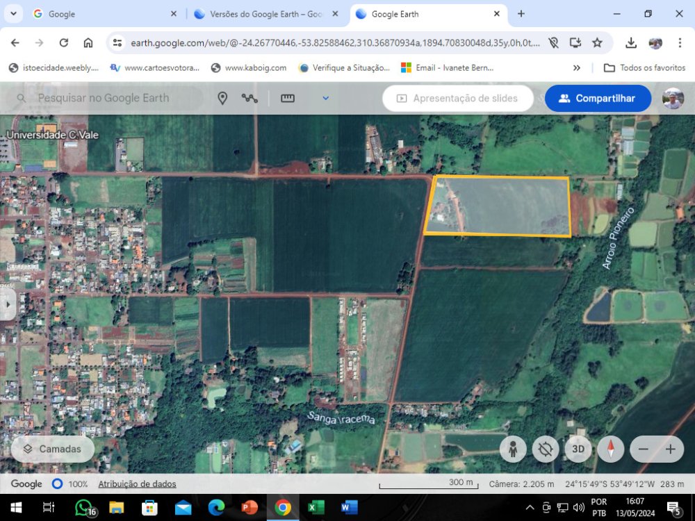 Stio - Venda - rea Pronto para Loteamento - Palotina - PR
