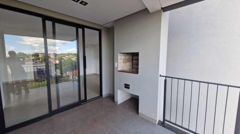 Sacada com churrasqueira